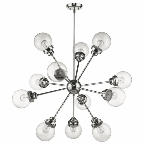 Acclaim Portsmith 12-LT Chandelier - Polished Nickel - IN21225PN