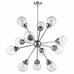 Acclaim Portsmith 12-LT Chandelier - Polished Nickel - IN21225PN