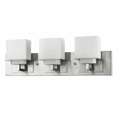 Acclaim Rampart 3-Light Bath Vanity Light - Satin Nickel - IN41331SN