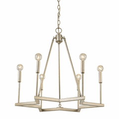 Acclaim Reagan 6-Light Chandelier - Washed Gold - IN11395WG Acclaim Reagan 6-Light Chandelier - Washed Gold - IN11395WG