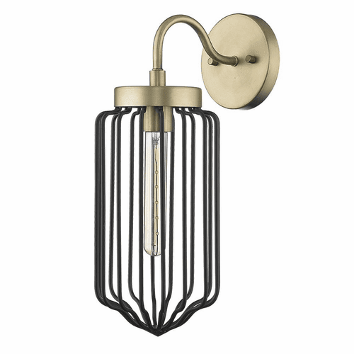Acclaim Reece 1-LT Sconce - Aged Brass - IN41503AB