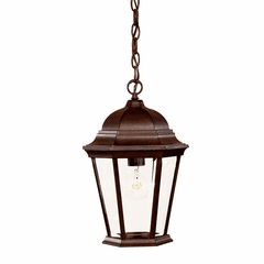 Acclaim Richmond 1-Light Outdoor Hanging Lantern - Burled Walnut - 5206BW