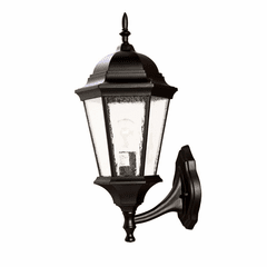 Acclaim Richmond 1-Light Outdoor Wall Light - Matte Black - 5250BK/SD