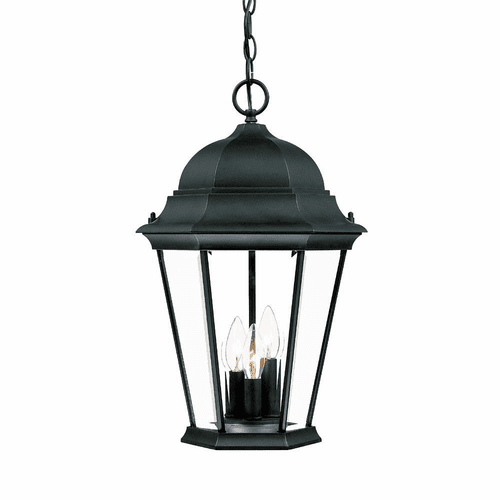 Acclaim Richmond 3-Light Outdoor Hanging Lantern - Matte Black - 5226BK