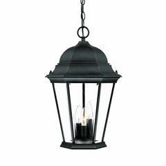 Acclaim Richmond 3-Light Outdoor Hanging Lantern - Matte Black - 5226BK