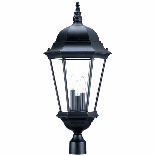 Acclaim Richmond 3-Light Outdoor Post Mount - Matte Black - 5208BK