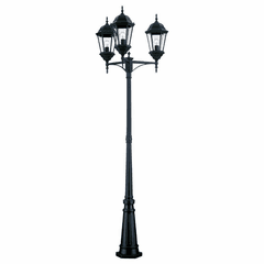 Acclaim Richmond 3-Light Outdoor Post Mount - Matte Black - 5259BK