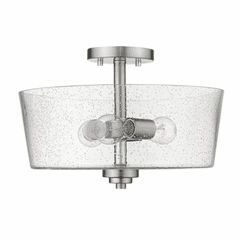 Acclaim Rowe 3-LT Semi-Flush Mount - Satin Nickel - IN61104SN