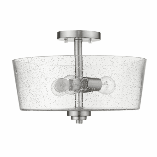 Acclaim Rowe 3-LT Semi-Flush Mount - Satin Nickel - IN61104SN
