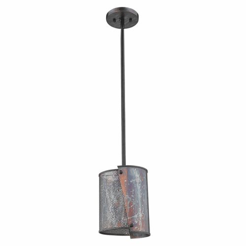 Acclaim Ryker 1-LT Pendant - Bronze Patina - IN21601BZP