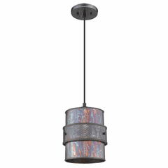 Acclaim Ryker 1-LT Pendant - Bronze Patina - IN31602BZP