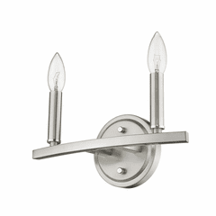 Acclaim Sawyer 2-Light Bath Vanity Light - Satin Nickel - IN41154SN
