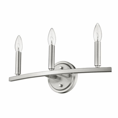 Acclaim Sawyer 3-Light Bath Vanity Light - Satin Nickel - IN41155SN