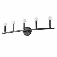 Acclaim Sawyer 5-Light Bath Vanity Light - Matte Black - IN41156BK