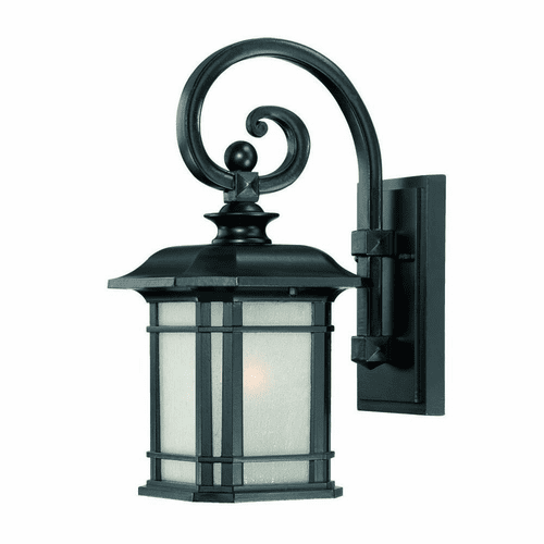 Acclaim Somerset 1-Light Outdoor Wall Light - Matte Black - 8102BK