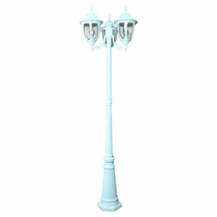 Acclaim Suffolk 3-Light Outdoor Post Mount - Textured White - 5069TW