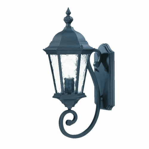 Acclaim Telfair 1-Light Outdoor Wall Light - Matte Black - 5501BK