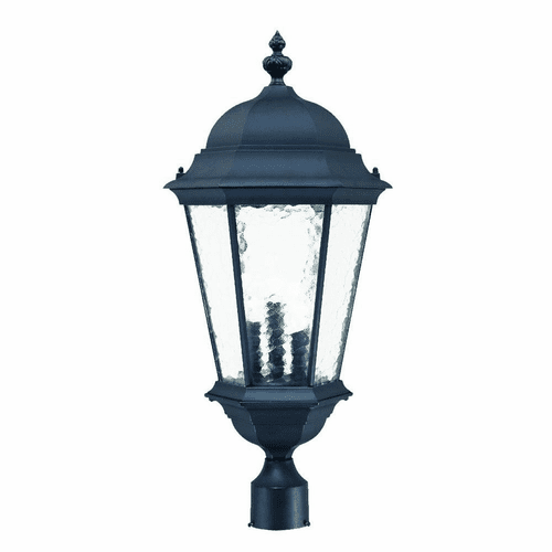 Acclaim Telfair 3-Light Outdoor Post Mount - Matte Black - 5527BK