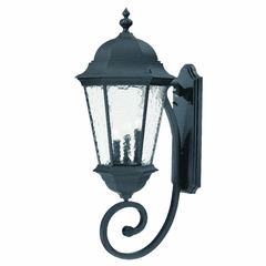 Acclaim Telfair 3-Light Outdoor Wall Light - Matte Black - 5521BK