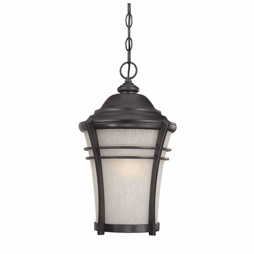 Acclaim Vero 1-Light Outdoor Hanging Lantern - Black Coral - 39626BC