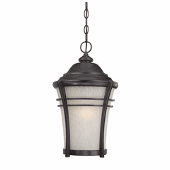 Acclaim Vero 1-Light Outdoor Hanging Lantern - Black Coral - 39626BC