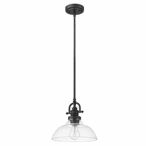 Acclaim Virginia 1-Light Pendant - Matte Black - IN21147BK