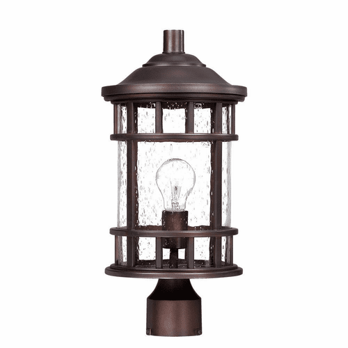 Acclaim Vista II 1-Light Outdoor Post Mount - Architectural Bronze - 31947ABZ