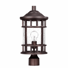 Acclaim Vista II 1-Light Outdoor Post Mount - Architectural Bronze - 31947ABZ