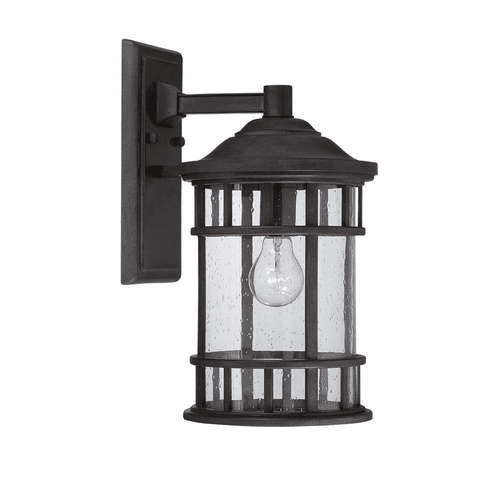 Acclaim Vista II 1-Light Outdoor Wall Light - Black Coral - 31930BC