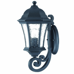 Acclaim Waverly 1-Light Outdoor Wall Light - Matte Black - 3601BK
