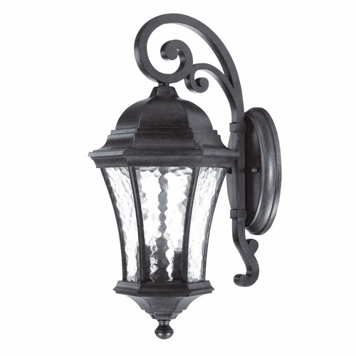 Acclaim Waverly 3-Light Outdoor Wall Light - Black Coral - 3612BC