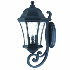 Acclaim Waverly 3-Light Outdoor Wall Light - Matte Black - 3611BK