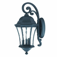 Acclaim Waverly 3-Light Outdoor Wall Light - Matte Black - 3612BK