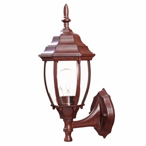 Acclaim Wexford 1-Light Outdoor Wall Light - Burled Walnut - 5011BW