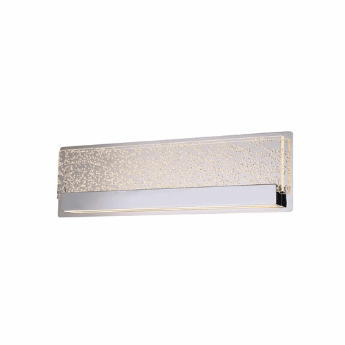 Acryluxe Alloy 14" Up/Downlight Linear LED Vanity - Chrome - ACR-4081-BUBL-CROM