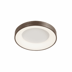 Acryluxe Sway 15" Round LED Flush Mount - Light Bronze - ACR-4050-OPAL-LTBZ Acryluxe Sway 15" Round LED Flush Mount - Light Bronze - ACR-4050-OPAL-LTBZ