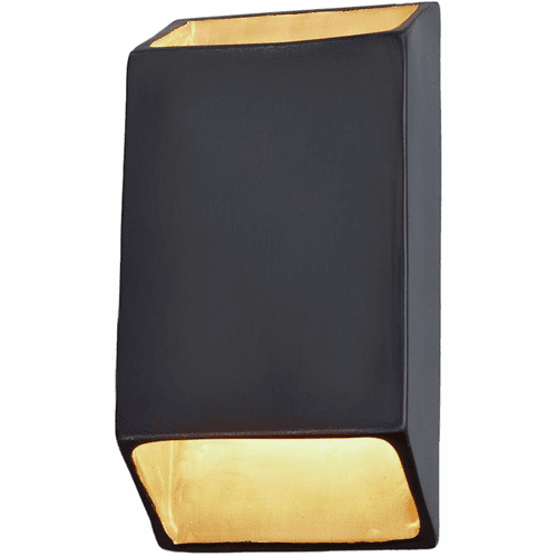 Ambiance Large Outdoor Rectangle LED Wall Sconce - Matte Black - CER-5875W-CBGD