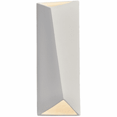 Ambiance Lg Diagonal Rectangle LED Wall Sconce - Bisque - CER-5899-BIS Ambiance Lg Diagonal Rectangle LED Wall Sconce - Bisque - CER-5899-BIS
