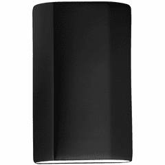 Ambiance Outdoor LED Flat Cylinder - Matte Black - CER-5505W-CRB Ambiance Outdoor LED Flat Cylinder - Matte Black - CER-5505W-CRB