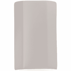 Ambiance Outdoor LED Flat Cylinder - Matte White - CER-5505W-MAT