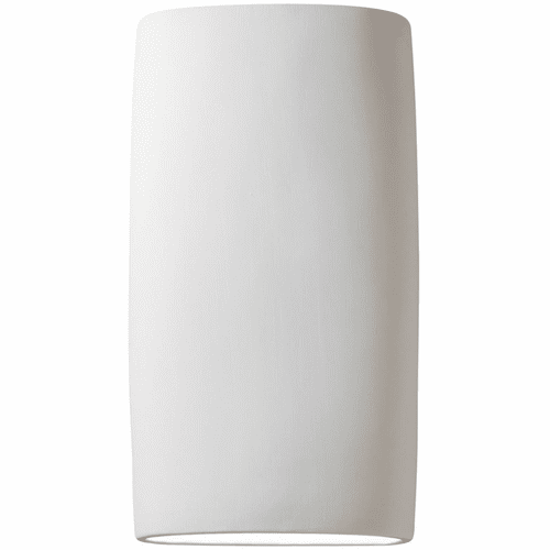 Ambiance Really Big Outdoor LED Cylinder Wall Sconce - Bisque - CER-8859W-BIS