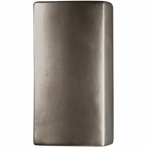 Ambiance Small Outdoor LED Rectangle - Antique Silver - CER-5915W-ANTS