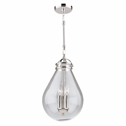 Artcraft Alexandria Pendant - Polished Nickel - AC11282PN