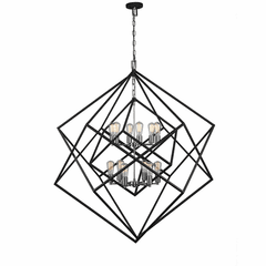 Artcraft Artistry Chandelier - Polished Nickel - AC11112PN