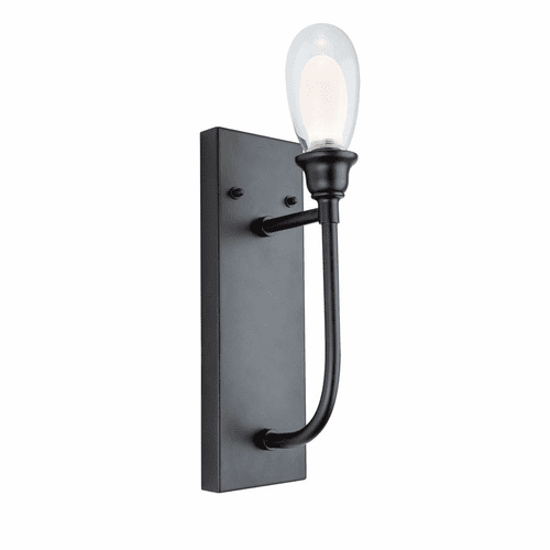 Artcraft Bimini 1 Light LED Wall Light - Black - AC7651BK