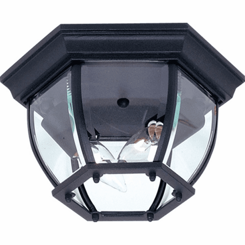 Artcraft Classico Outdoor Ceiling Light - Black - AC8096BK