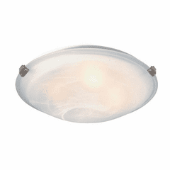 Artcraft Clip Flush Flush Mount - Brushed Nickel - AC2352SPBN Artcraft Clip Flush Flush Mount - Brushed Nickel - AC2352SPBN