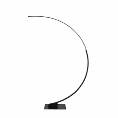 Artcraft Cortina 25W LED Floor Lamp - Matte Black - AC7593BK