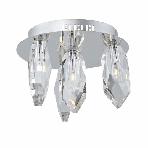 Artcraft Doccia Flush Mount - Chrome - AC7044