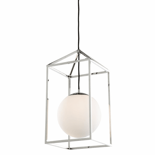 Artcraft Eclipse 1 Light Pendant - Polished Nickel - SC13271PN